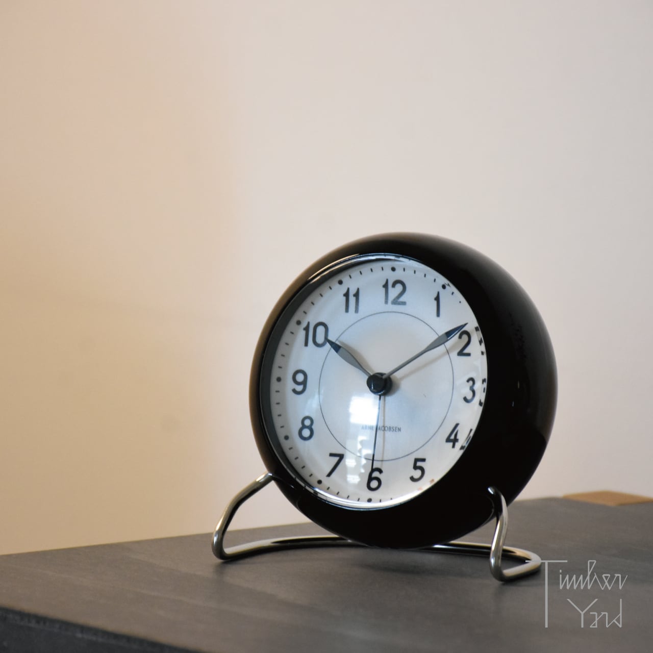 アルネヤコブセン　置き時計　ブラック よろずやマルシェ本店 | ARNE JACOBSEN アルネ・ヤコブセン