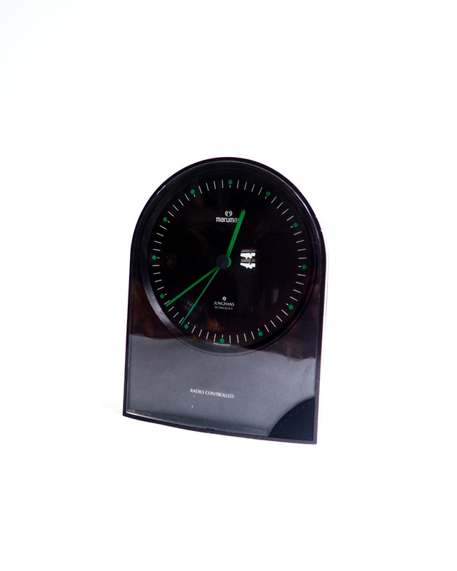 A vintage table clock from the German company Junghans