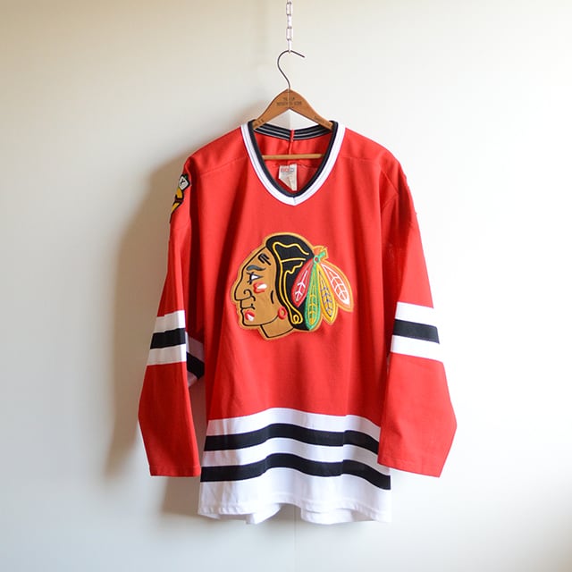 シカゴブラックホークス　ジャージ　nhl Blackhawks