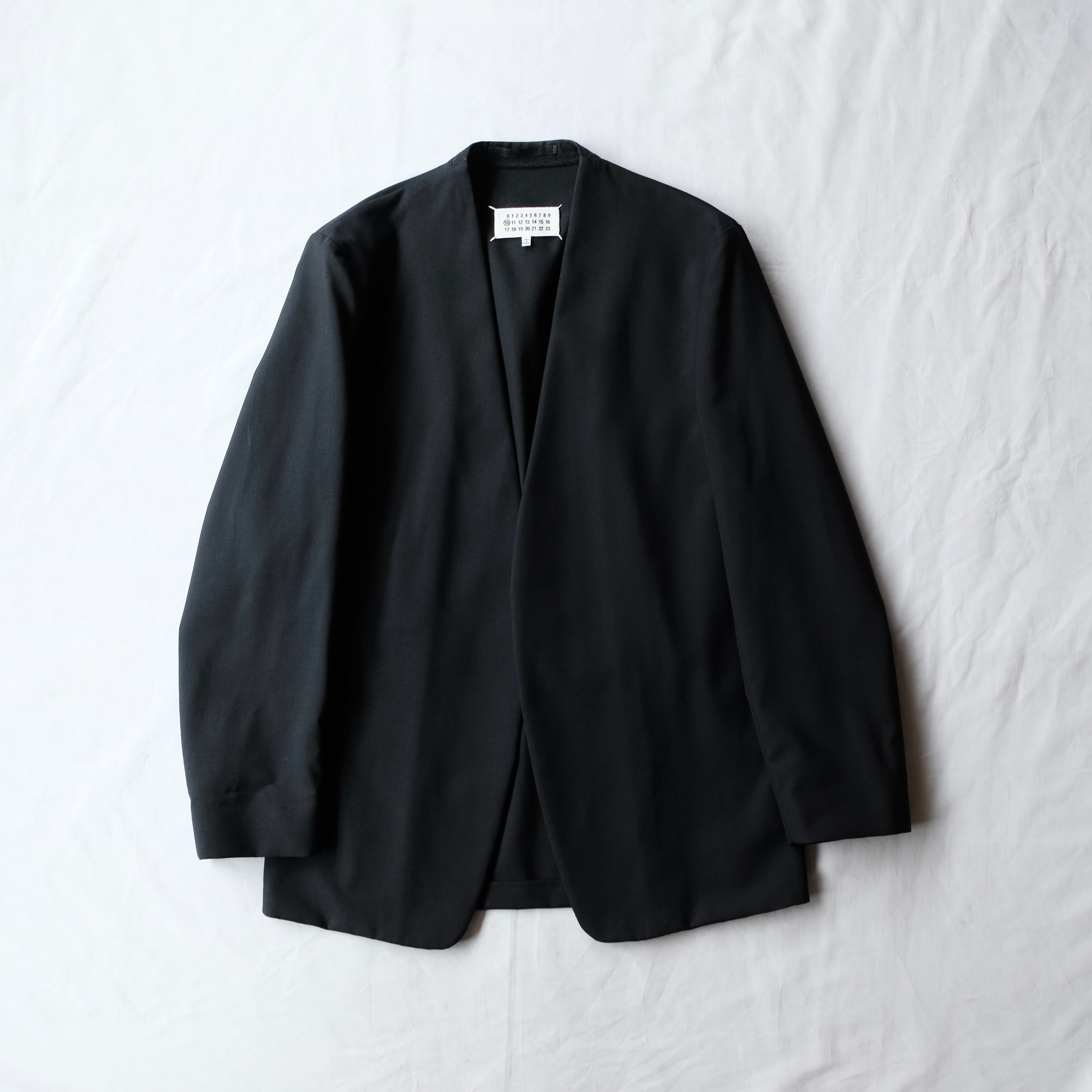 Maison Margiela 21SS NO COLLAR JACKET | safarionline