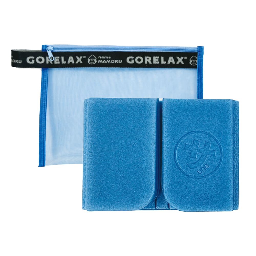 【新着特価】ごリラックス パタッとサ活マット アクアブルー メッシュポーチ付き GORELAX-MAT-03 丸洗いOK コンパクト ゴリラックス サウナ バスグッズ 折りたたみ レジャー 25P45591