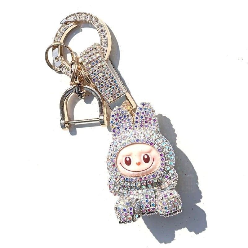 TheMonsters キラキラひとめぼれ✨ ぷくかわラブブキーホルダー