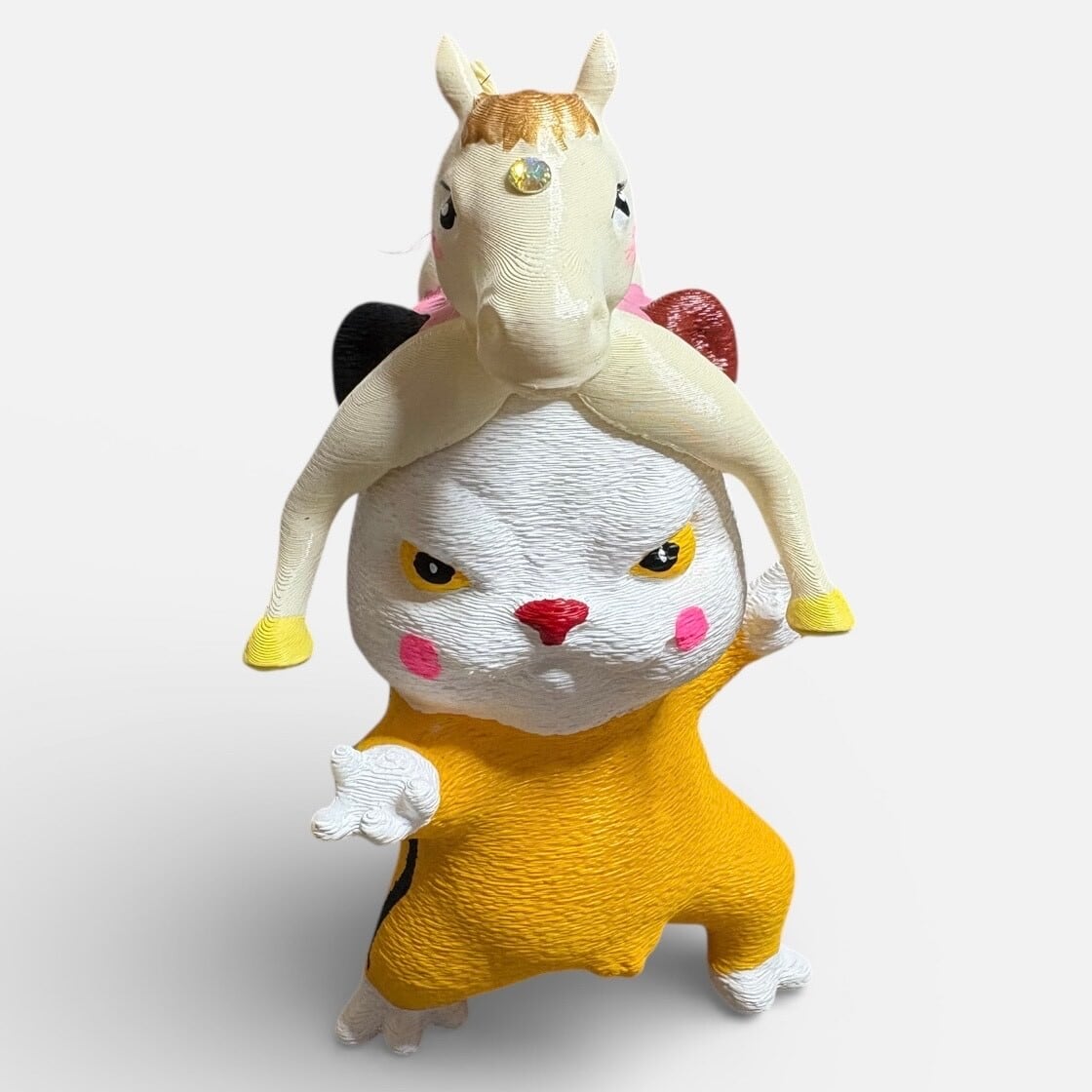 午年帽子(白馬)