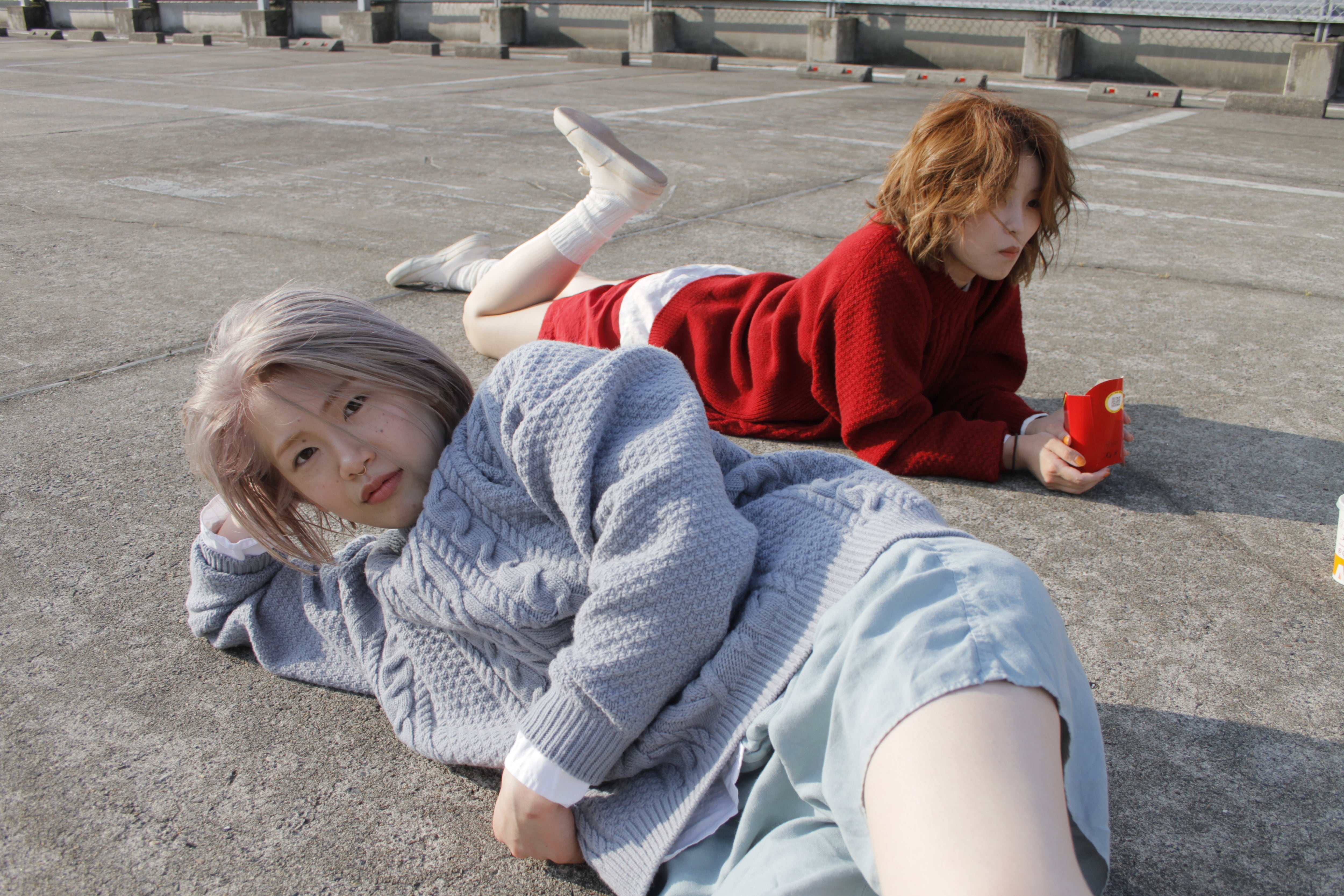 【完売御礼】フランス産ウール100%のケーブルPO.（クラウディブルー）