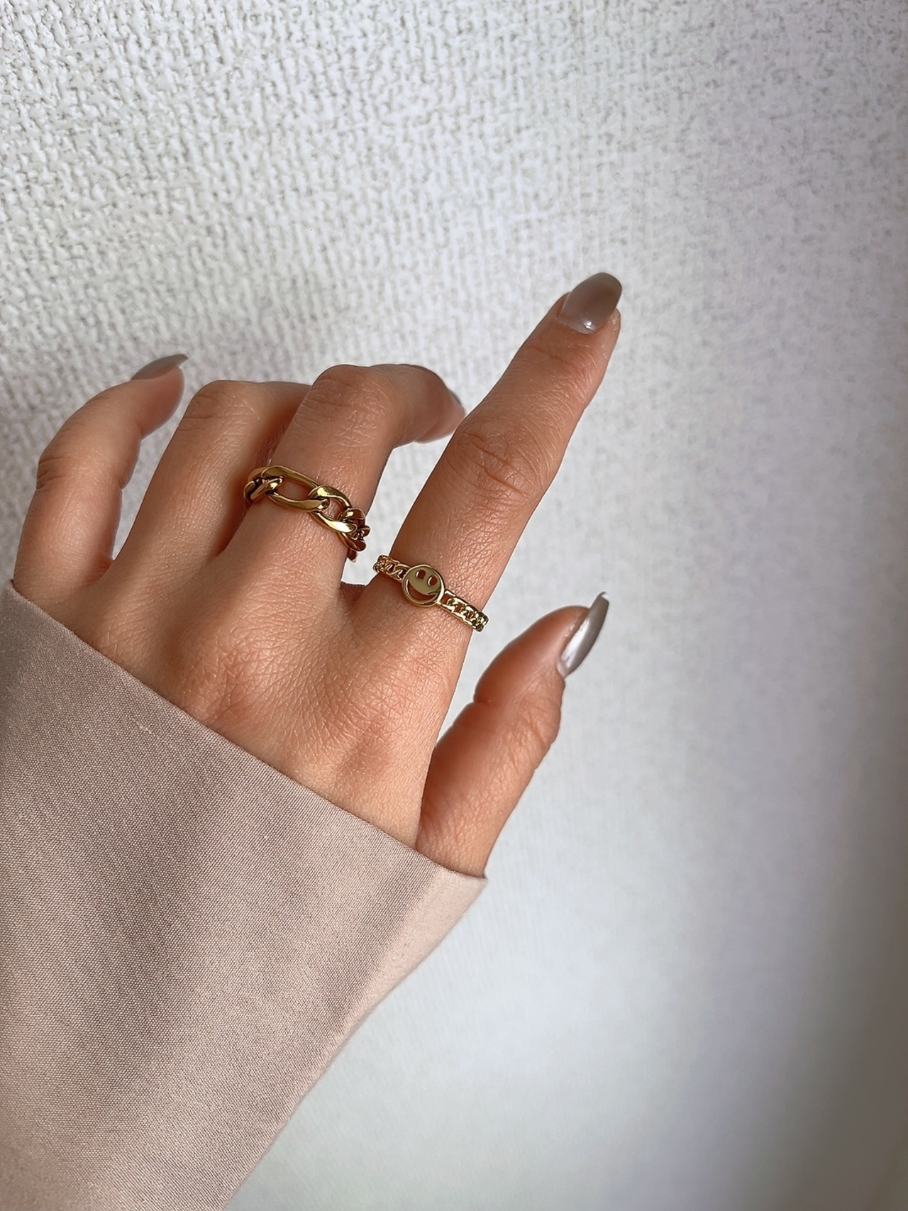 ニコちゃんリング