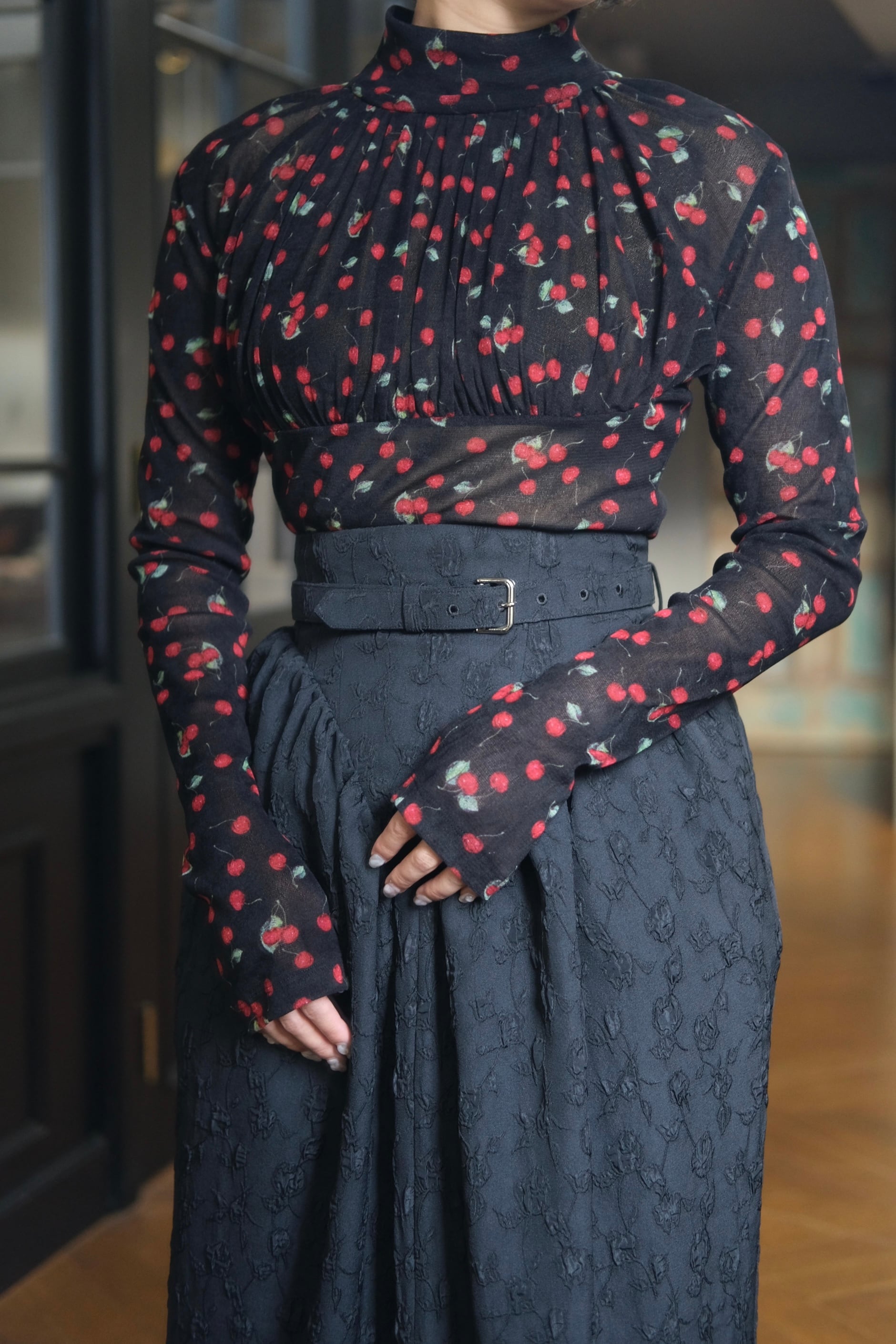 FETICO ボディスーツ TURTLE VELOUR BODYSUIT｜FETICO FETICO TULLE