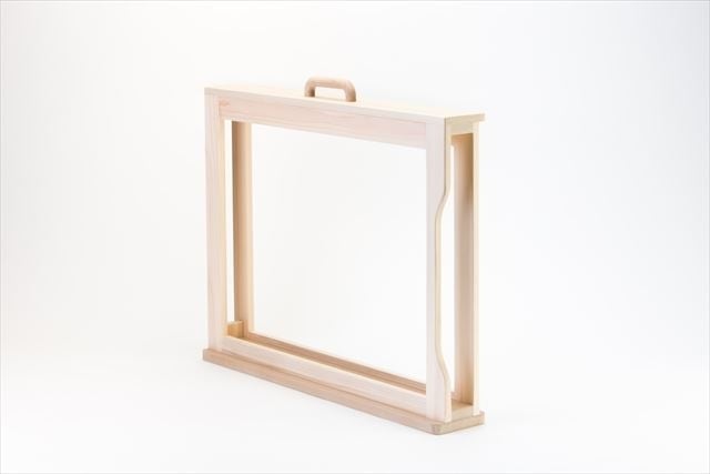 木製 パトカー型 紙芝居台 B3判紙芝居舞台（紙芝居用枠）東濃ひのき製【自作紙芝居向け】 | 東濃