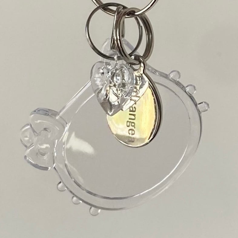 Clear Photo Charm | hydrangea