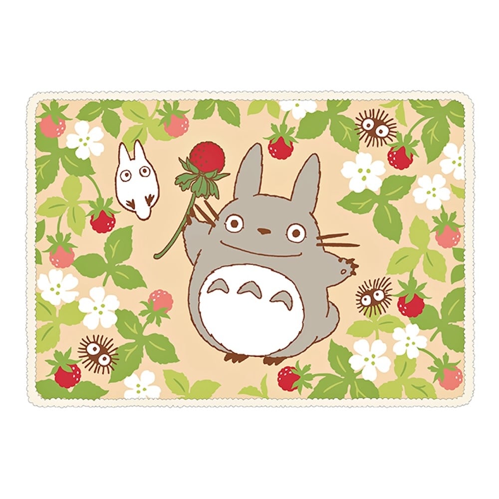 となりのトトロ ひざ掛け / ブランケット（いちご見つけた/9584） | す