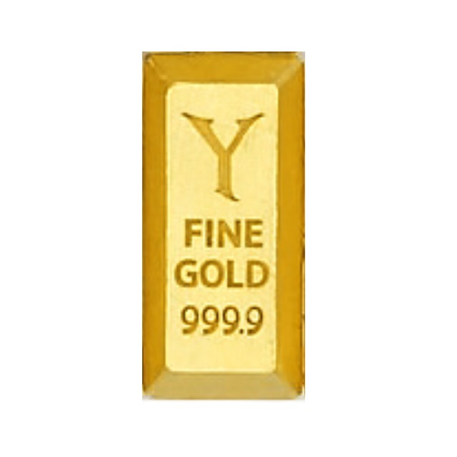 純金『アルファベット / Y』1g　かわいい資産【BABYGOLD】