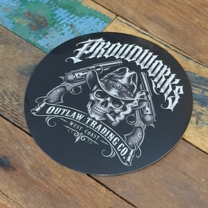 【ＰＲＯＵＤＷＯＲＫＳ】オリジナルステッカー スカル