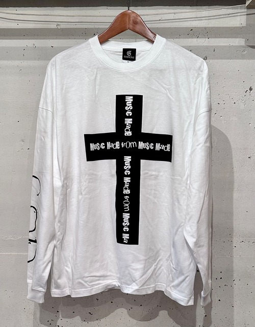 GODSIZE 2023 Made from Music CROSS L/S RELAXED FIT TEE