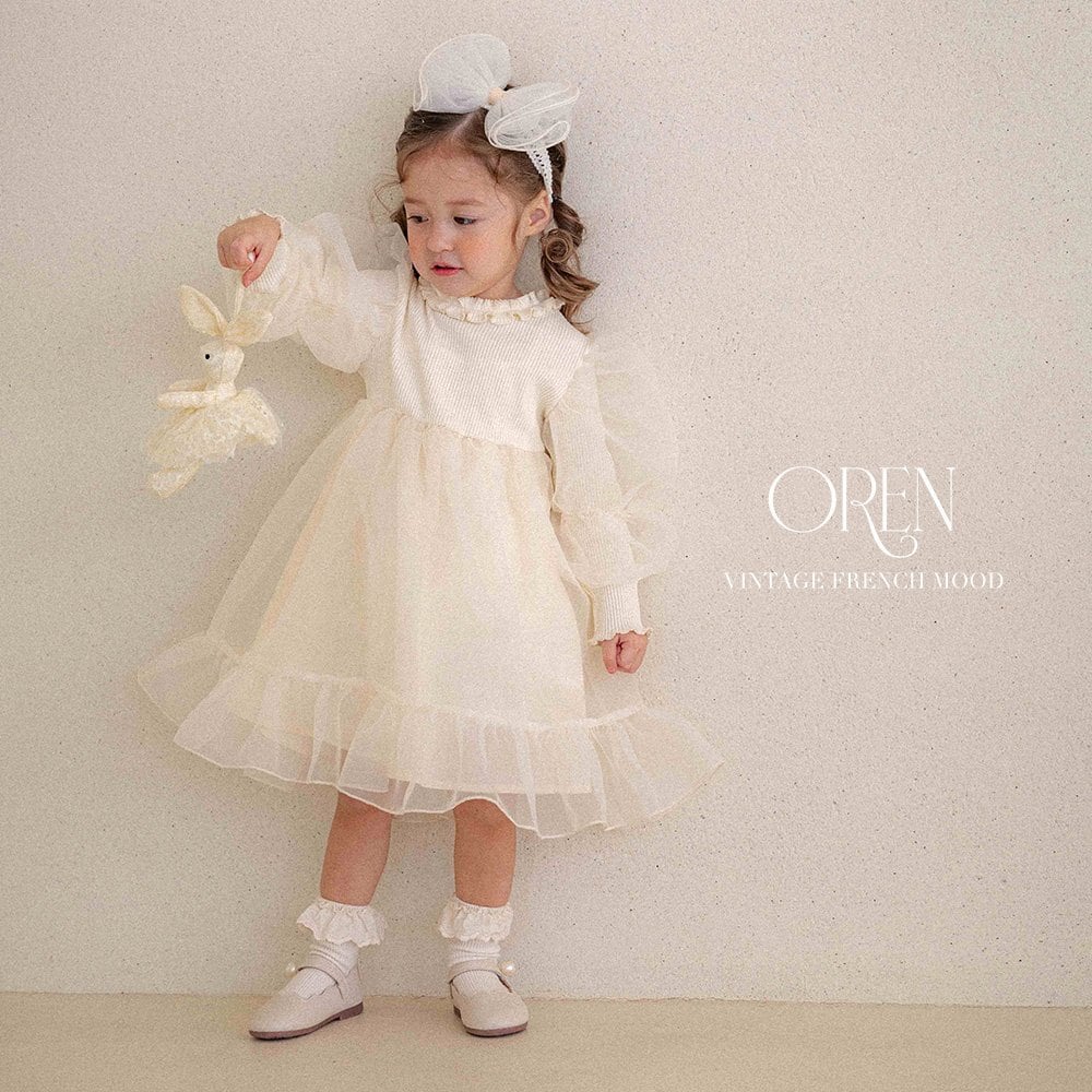 ワンピース OREN Blooming Rose Pearl One Piece 即納】<OREN> Blooming rose pearl one-piece | PAY ID