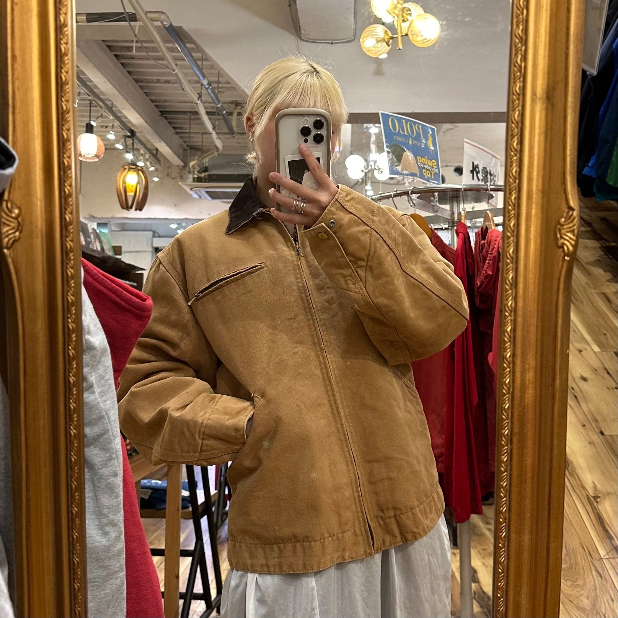 80s Carhartt サンタフェジャケット デトロイト 野村訓市 星タグ 