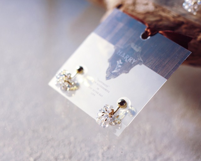 雪色の耳飾り｜ノベルティのお知らせ