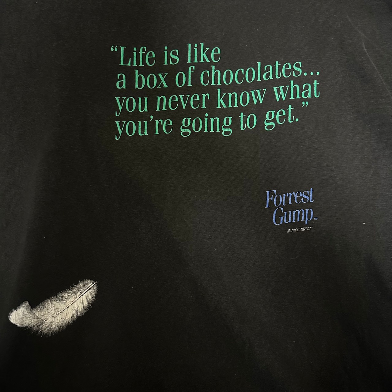●90s Forrest Gump フォレストガンプ Tシャツ
