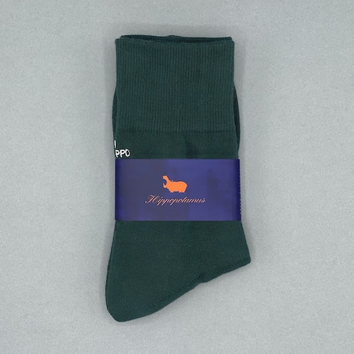 【Hippopotamus】HIPPO socks MOSS GREEN