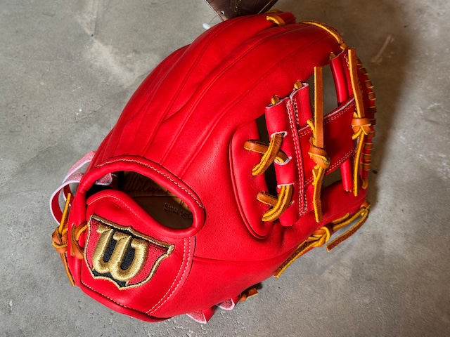 2026Limted model【Wilson】硬式用グローブ　1724型 ［Wilson直伝型付け］　Eオレンジ