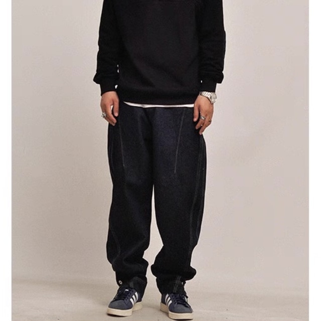 90'sスタイルルーズフィットデニムパンツ【221032】