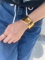 wide cuff open bangle