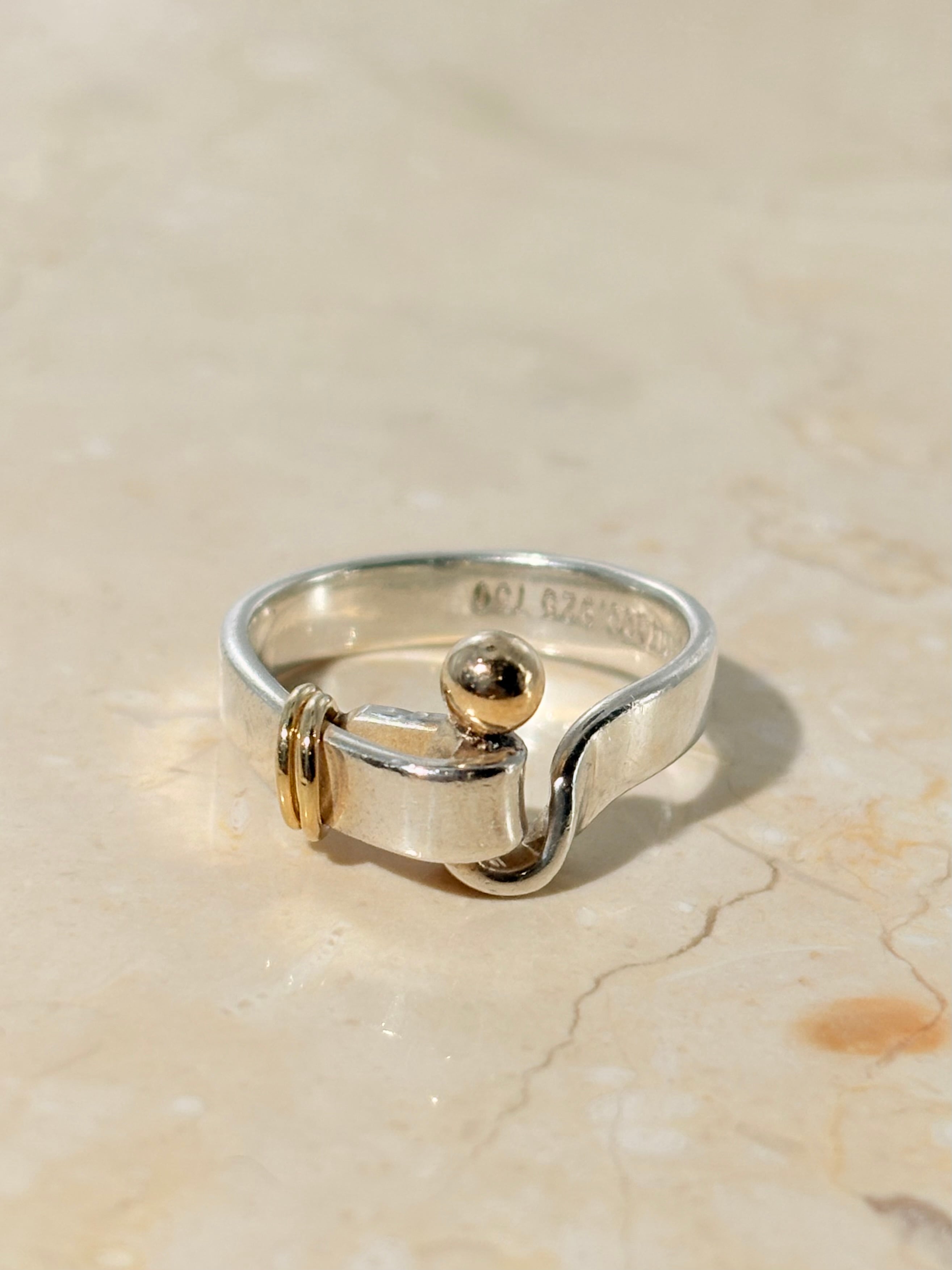 18K Accent Knot Ring #14 -Tiffany&Co-