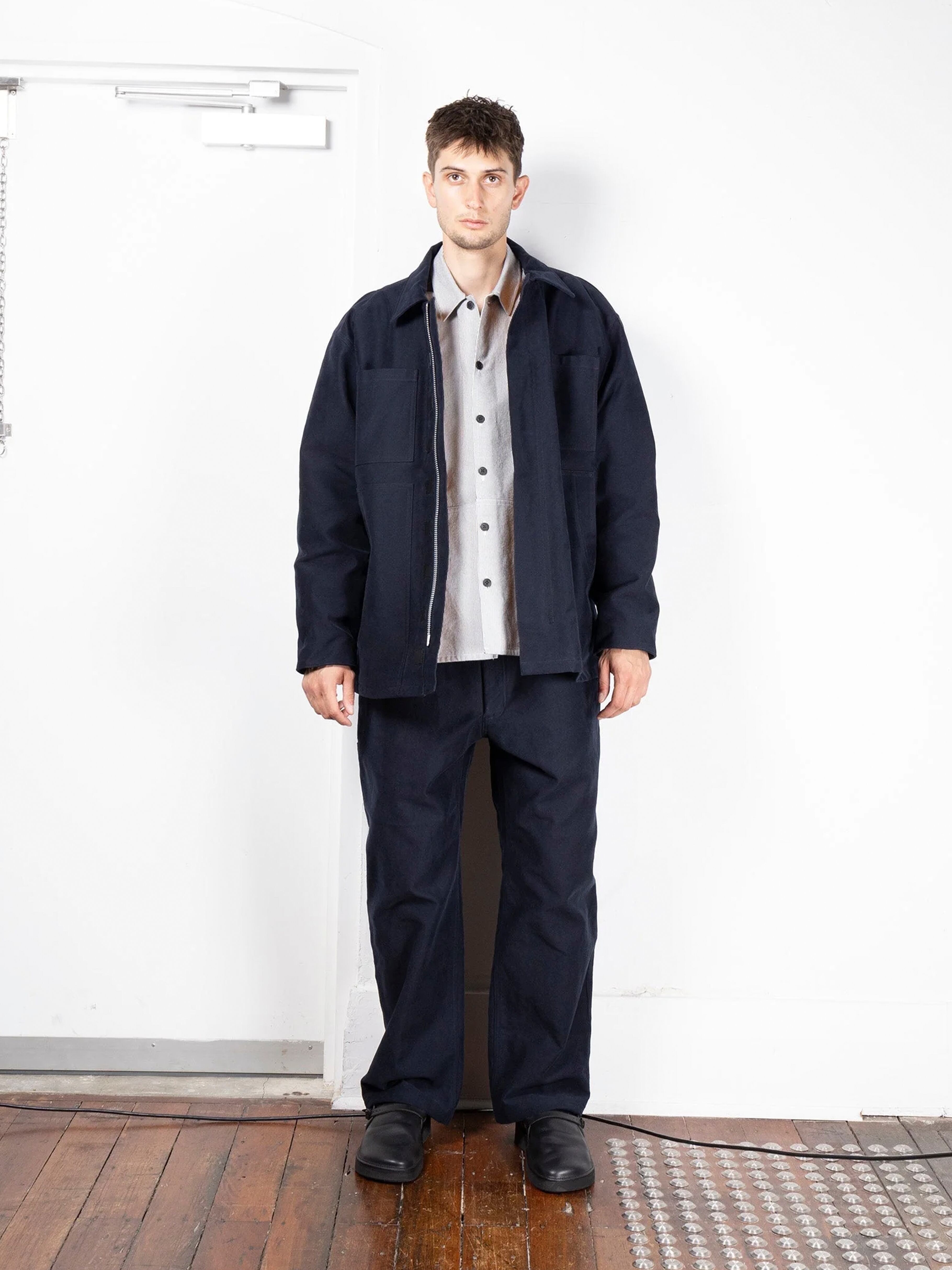 MAN-TLE Jebok Coat Night Moleskin R19J1 | BEST PACKING STORE