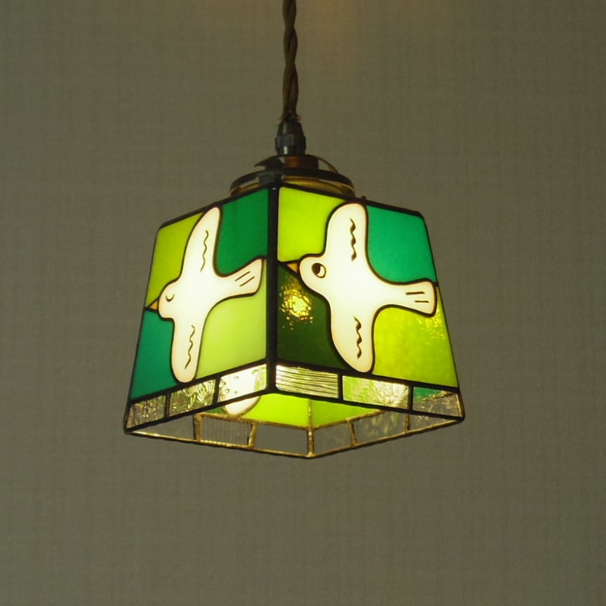 ペンダントランプ「 森林浴だよ！鳥さんランプ」 | naranja