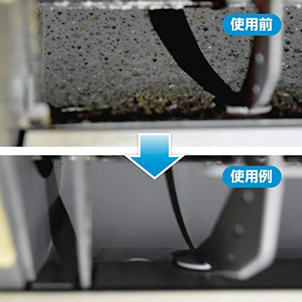 アズマ工業 エアコンスキマキーレー 本体 洗って繰り返し使える モップ交換可 エアコンの送風口・ルーバーの黒カビ・ホコリを拭き取る 拭き幅15cm(先端部6cm) BA650