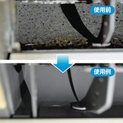 アズマ工業 エアコンスキマキーレー 本体 洗って繰り返し使える モップ交換可 エアコンの送風口・ルーバーの黒カビ・ホコリを拭き取る 拭き幅15cm(先端部6cm) BA650