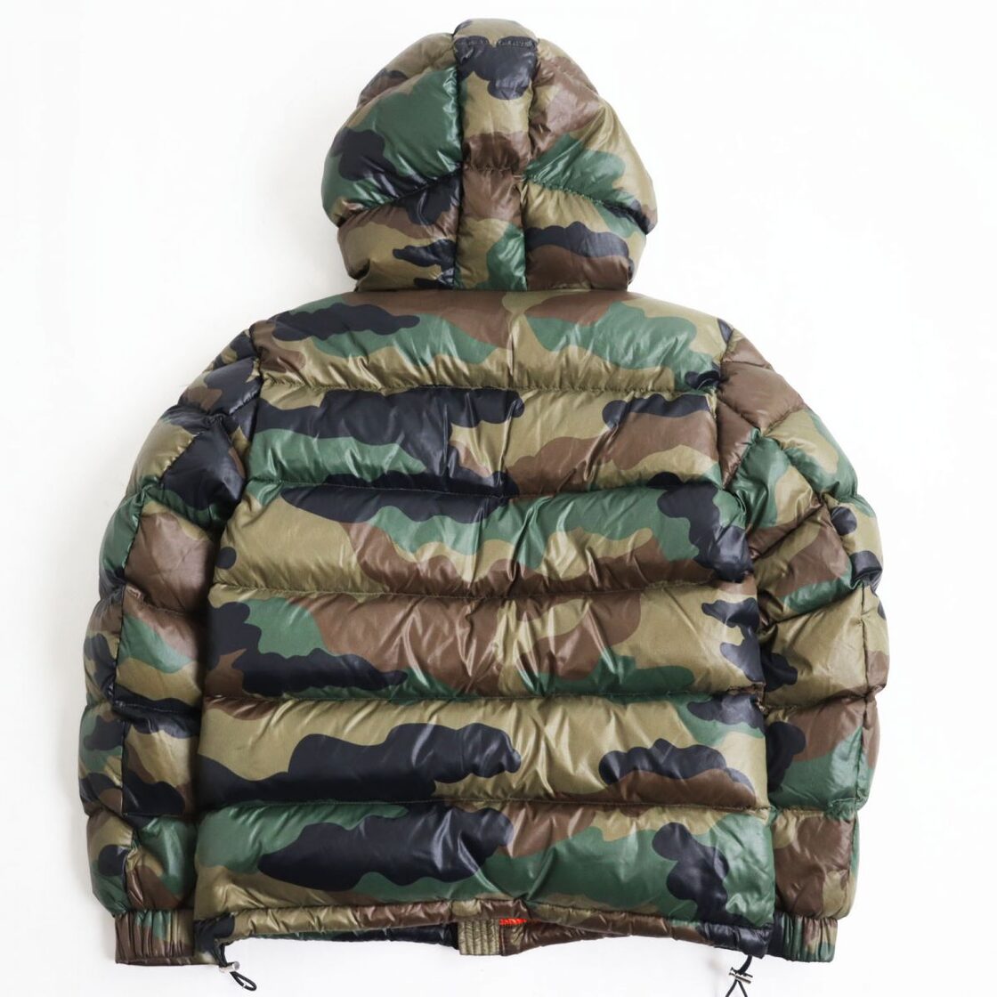 極美品○MONCLER モンクレール BLIER/ブリエ カモフラ/迷彩柄 ロゴ 