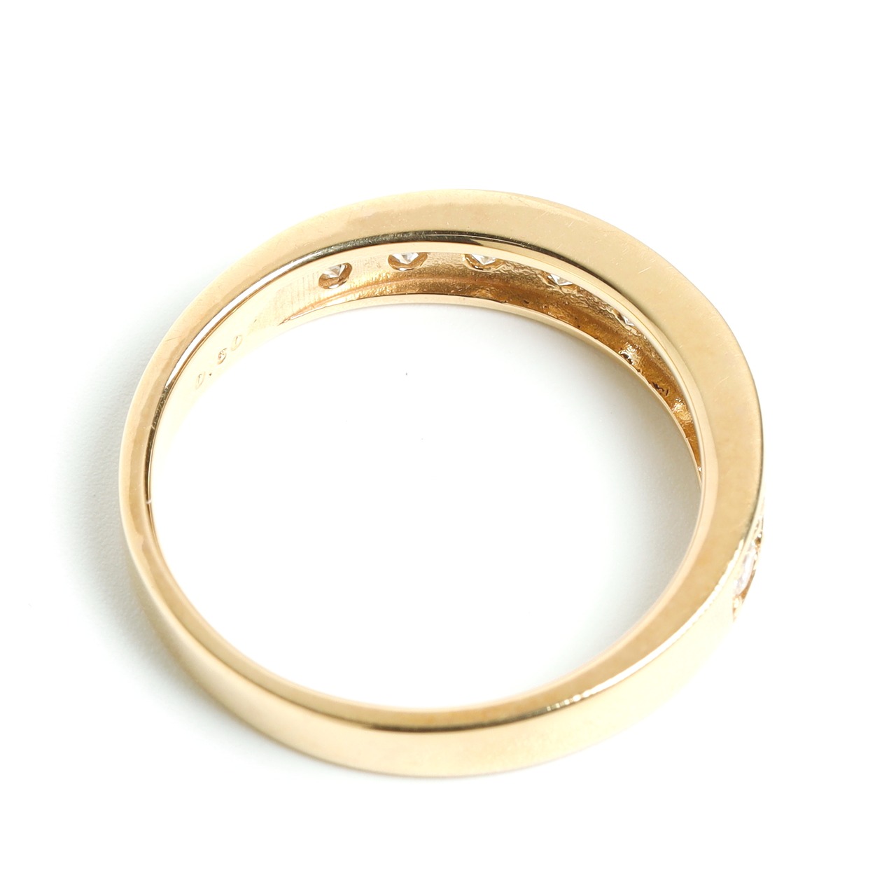 ダイヤモンド エタニティリング H&C K18 / 0.500ct