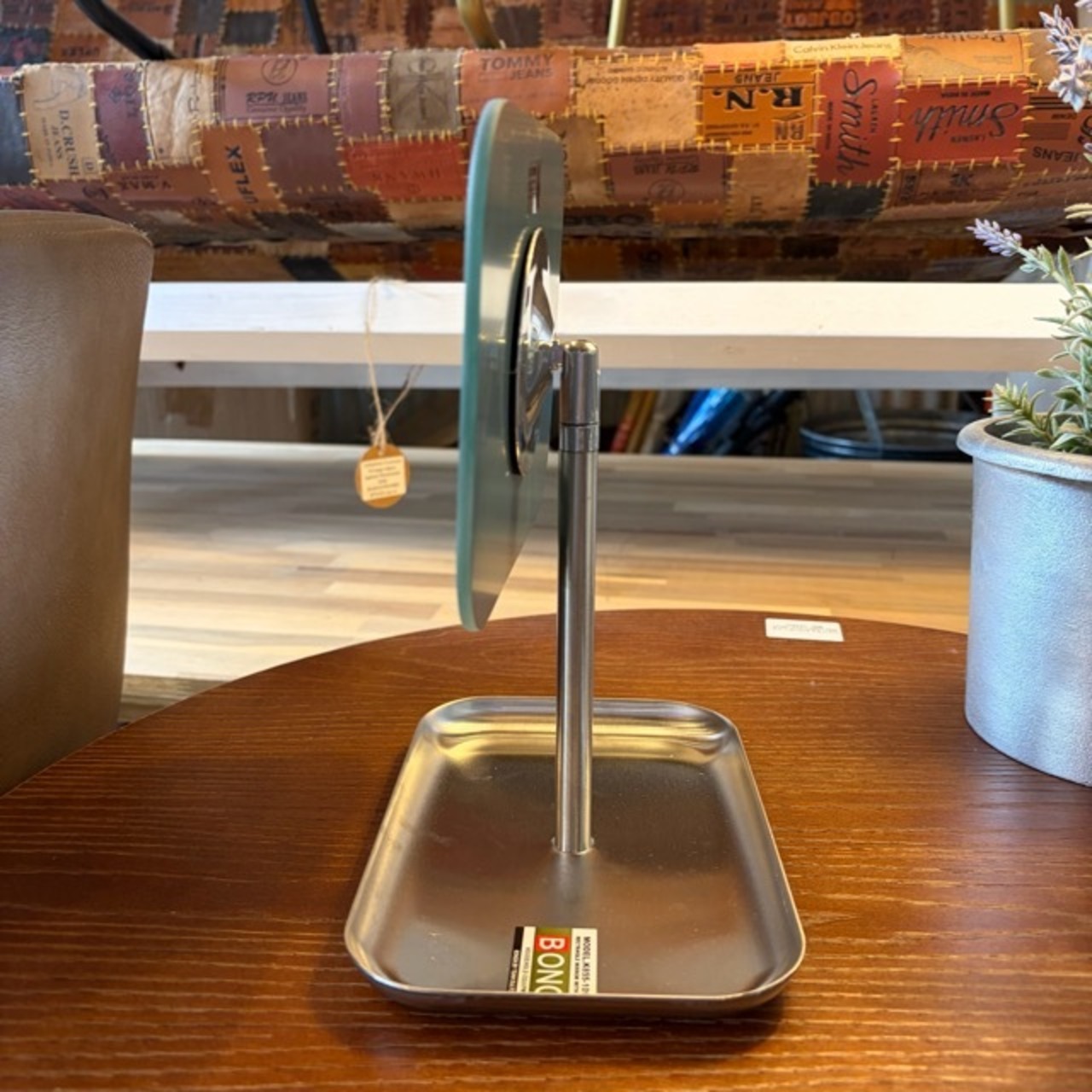 DULTON RECTANGLE MIRROR WITH TRAY W18　レクタングル ミラー ウィズ トレイ　ミラー　トレイ　アクセサリー置き　mirror　tray　