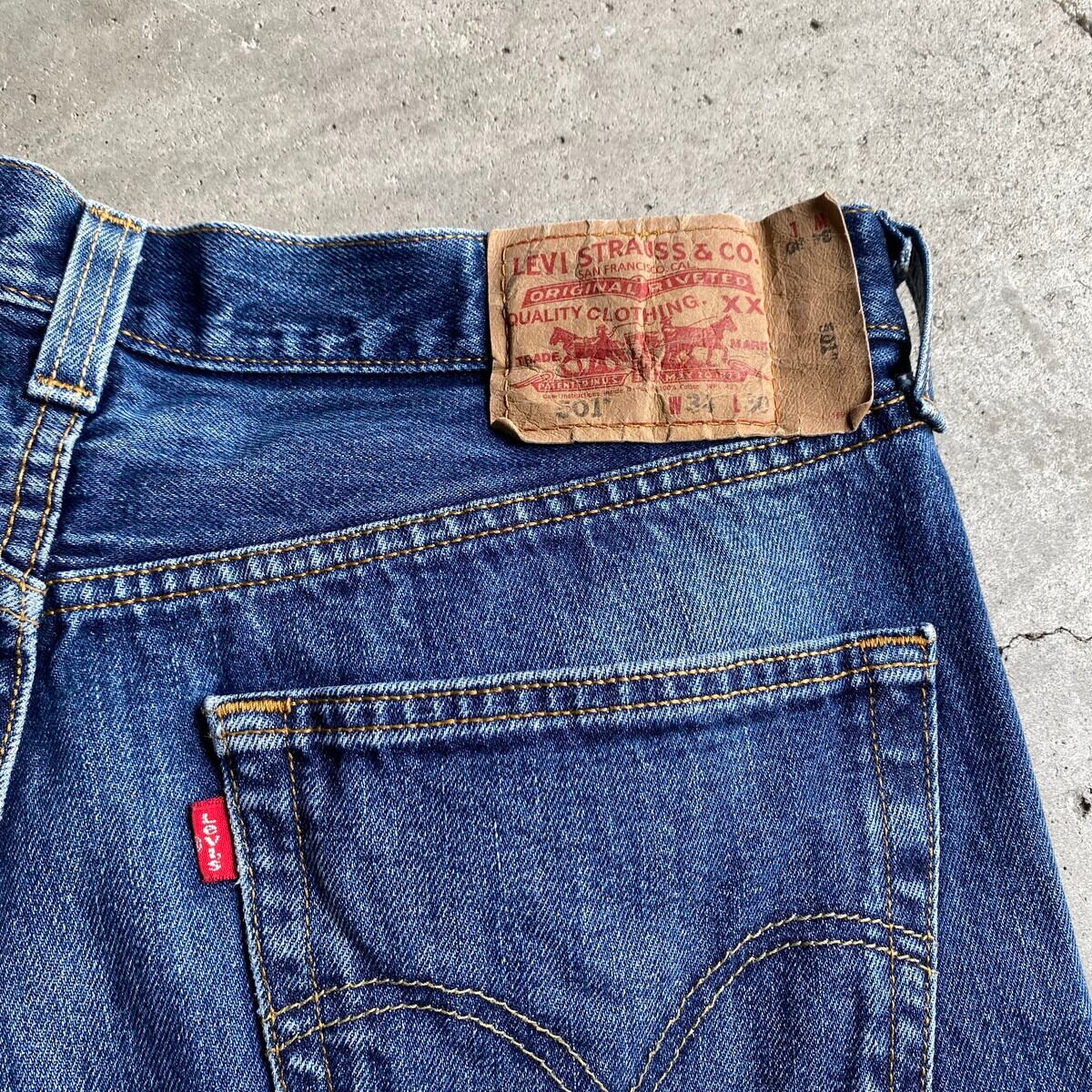 Levi's リーバイス 501 ストレート デニムパンツ ジーンズ メンズW34