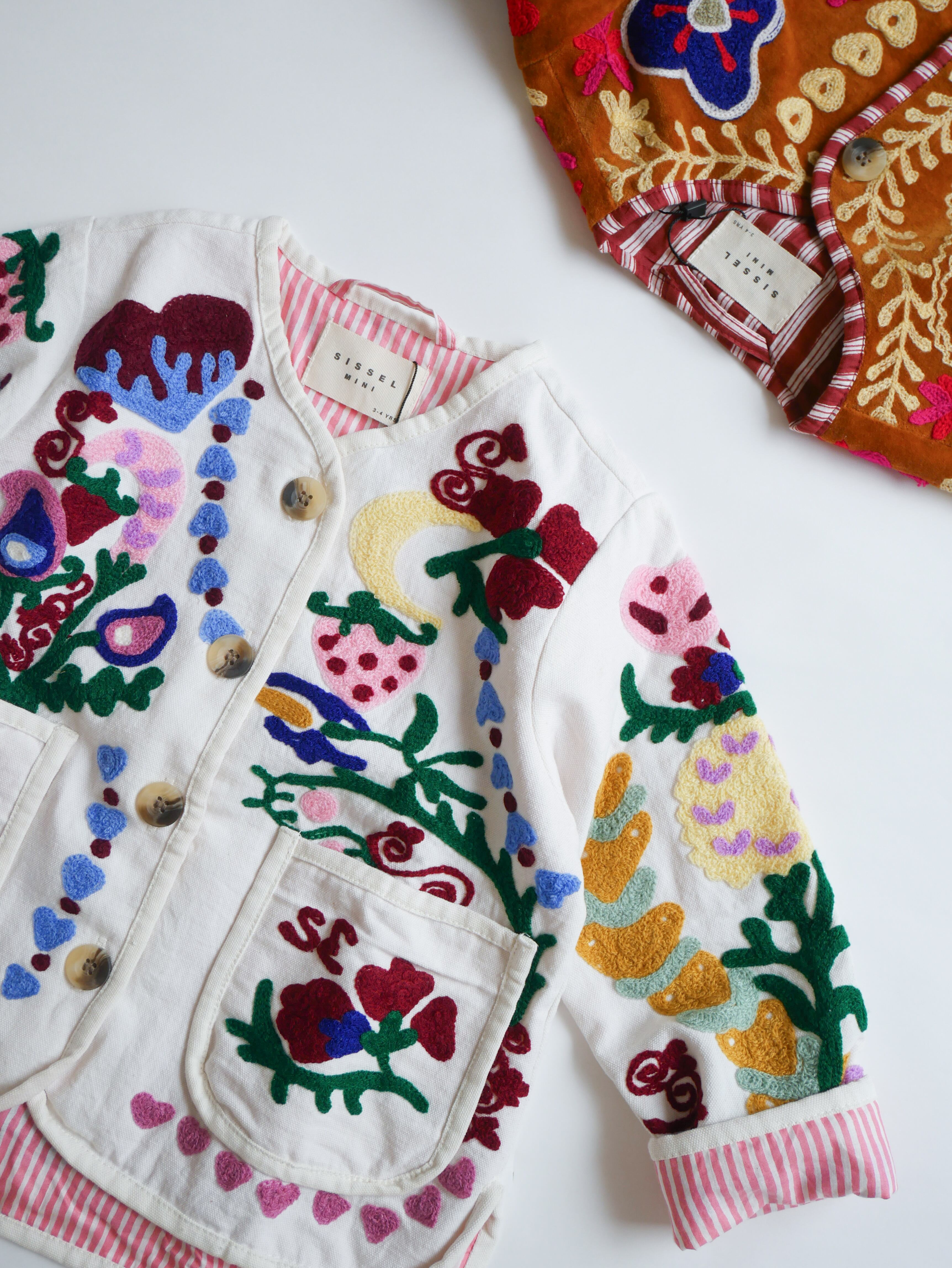 LAST 1】SISSEL MINI | Maggie MINI Jacket | White Rose | monamo