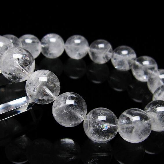 ファーデンクォーツ 水晶 ブレスレット 13mm 一点物 おまかせ便 111-22528