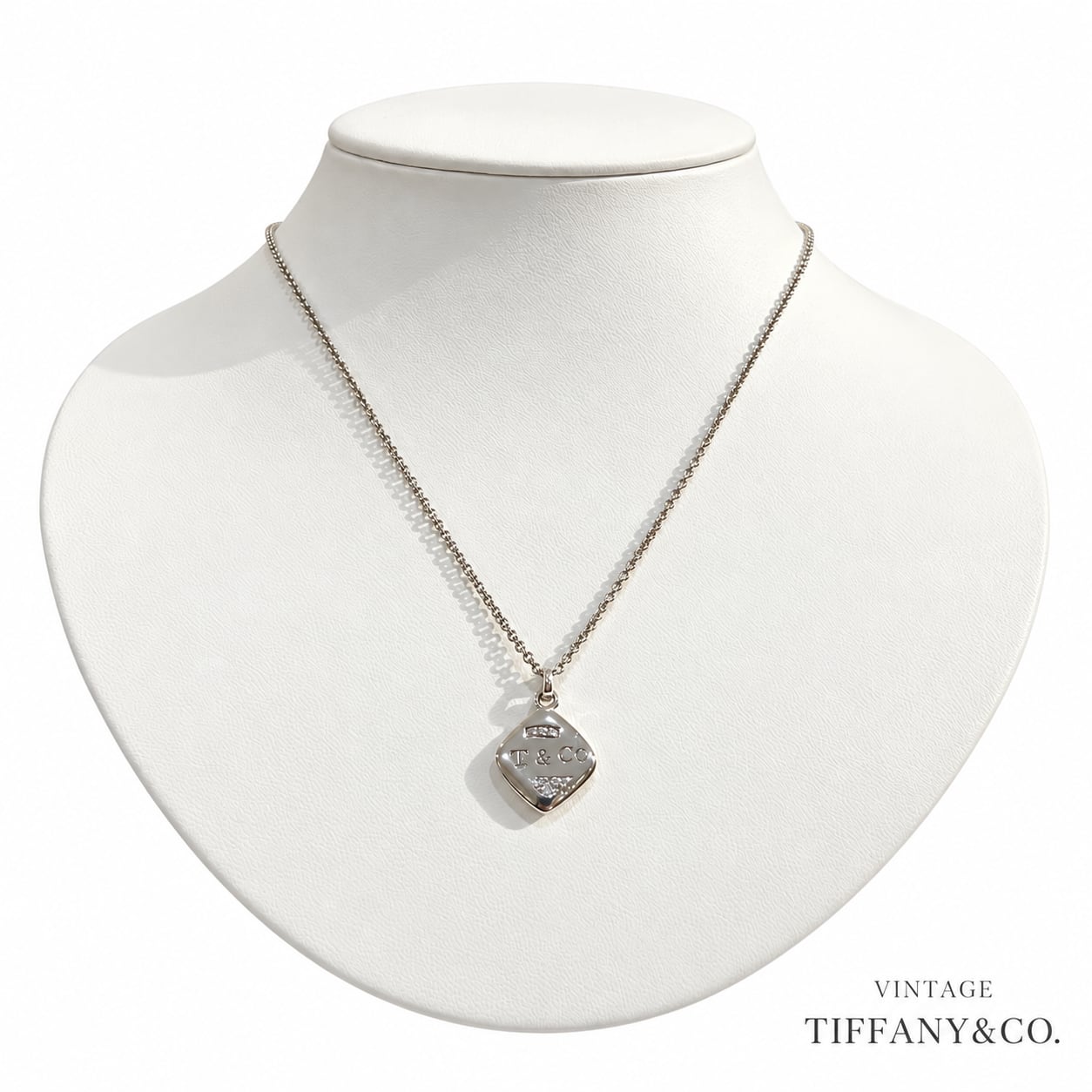 TIFFANY&CO.】2985 T&CO 1837 タグ ティファニータグ ネックレス