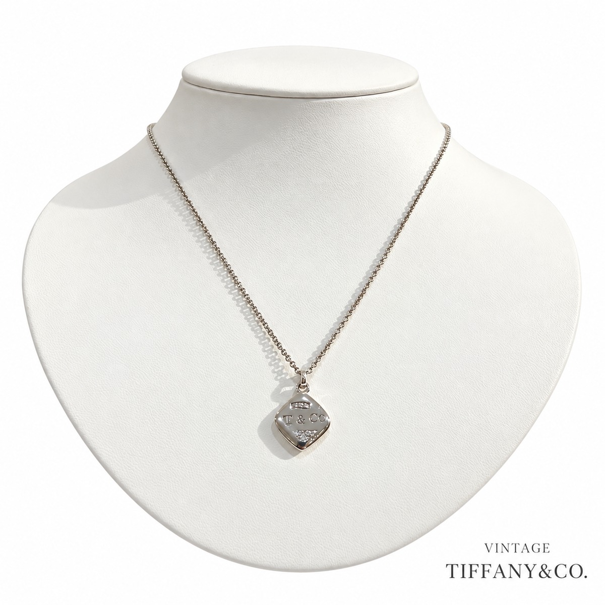 TIFFANY&CO.】2985 T&CO 1837 タグ ティファニータグ ネックレス