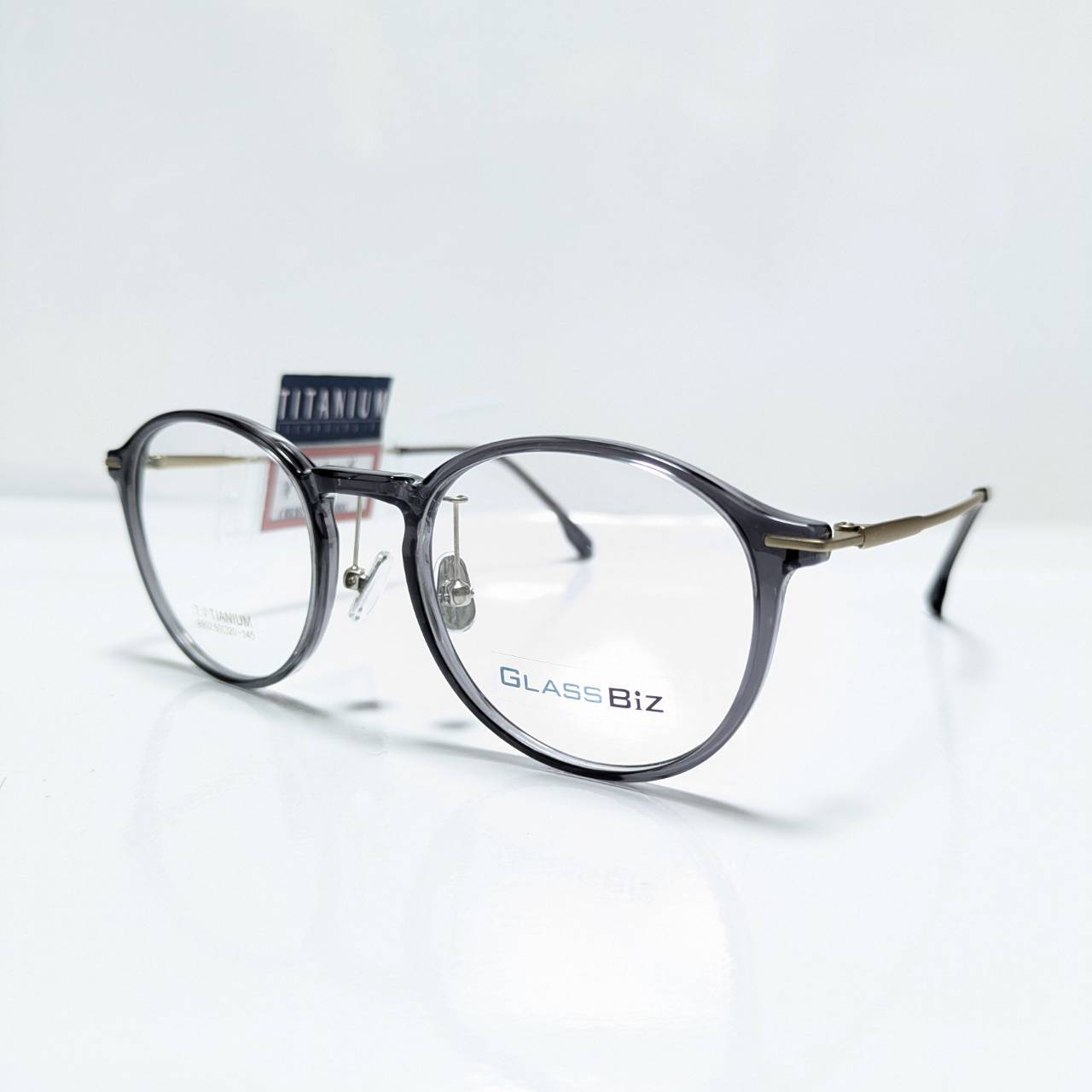 【GLASS BiZ】ボストンコンビ グレー