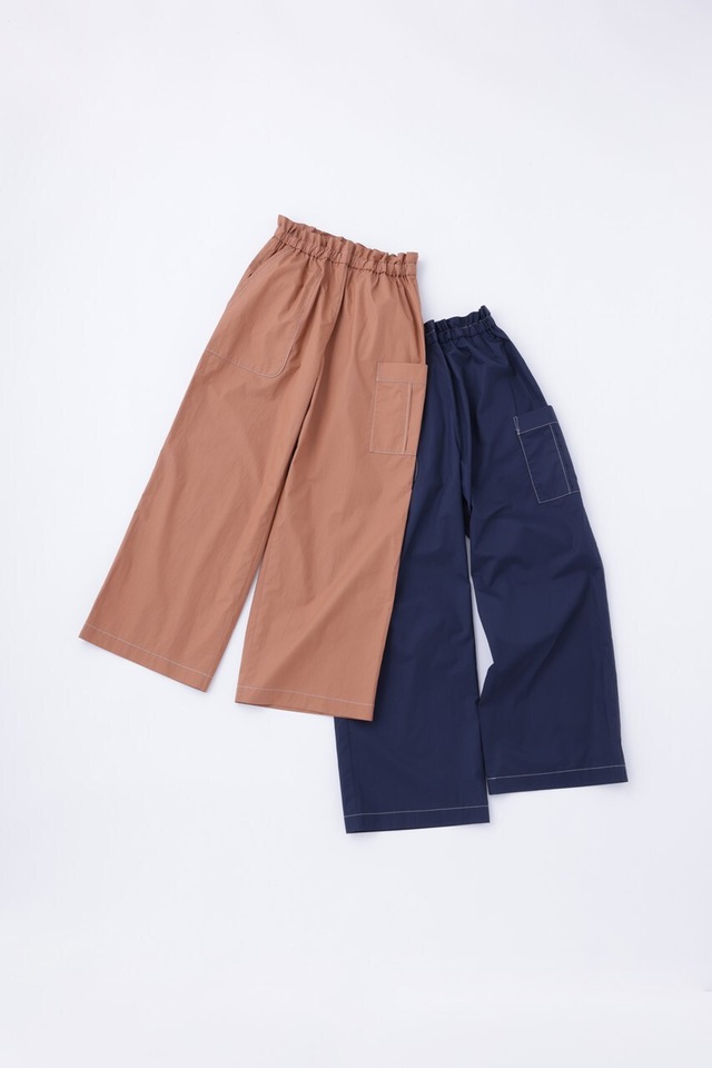 naocono タイプライターステッチパンツ