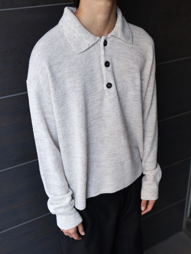 【26aw/ROLDSKOV】rambo polo white