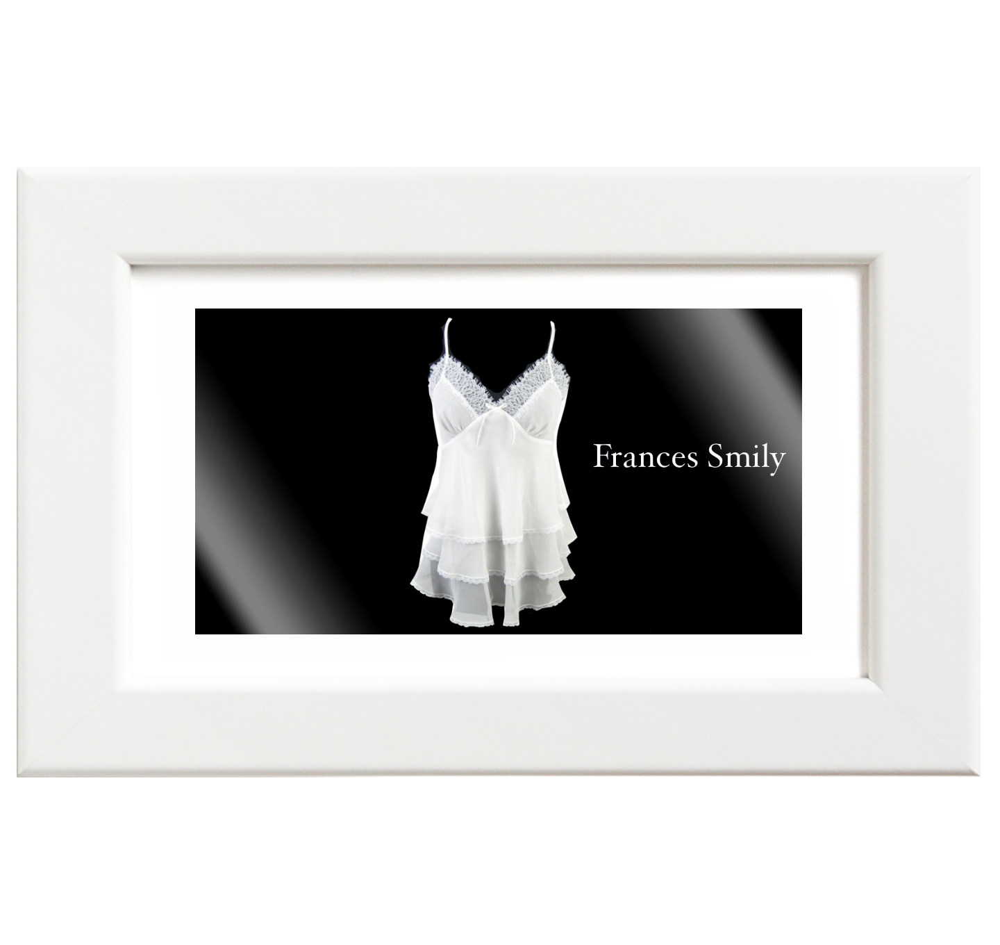 Frances Smily/フランセス・スマイリー シルクキャミソール/ブラック