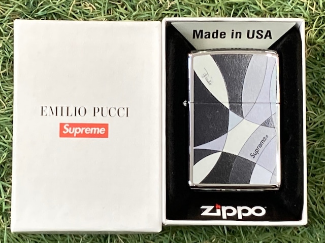 20%OFF Supreme × EMILIO PUCCI ZIPPO BLACK 76971