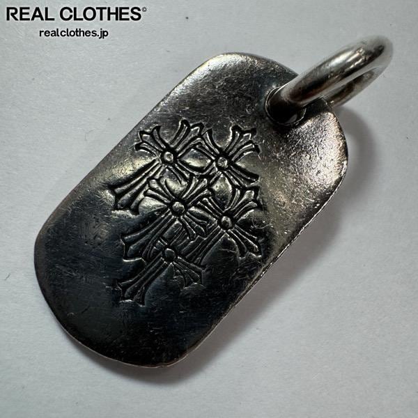 CHROME HEARTS クロムハーツ ドッグタグ スモール セメタリークロス CHROME HEARTS/クロムハーツ セメタリークロスドッグタグ スモール
