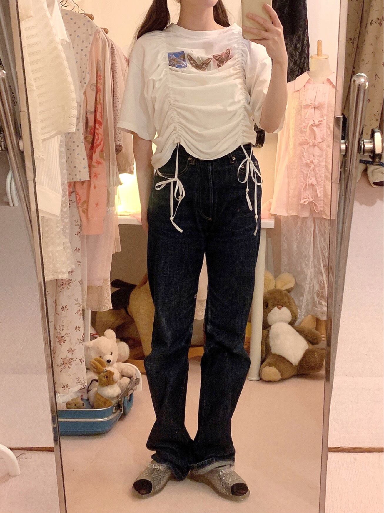 remake : swallowtail bubble T-shirt