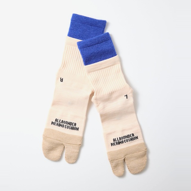ROTOTO / ALLROUNDER ”MERINO CUSHION TABI DOUBLE LAYER” ソックス 靴下 メリノウール 足袋