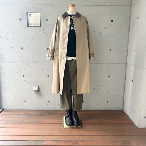 Gymphlex　SYR BELTED BALMACAAN COAT