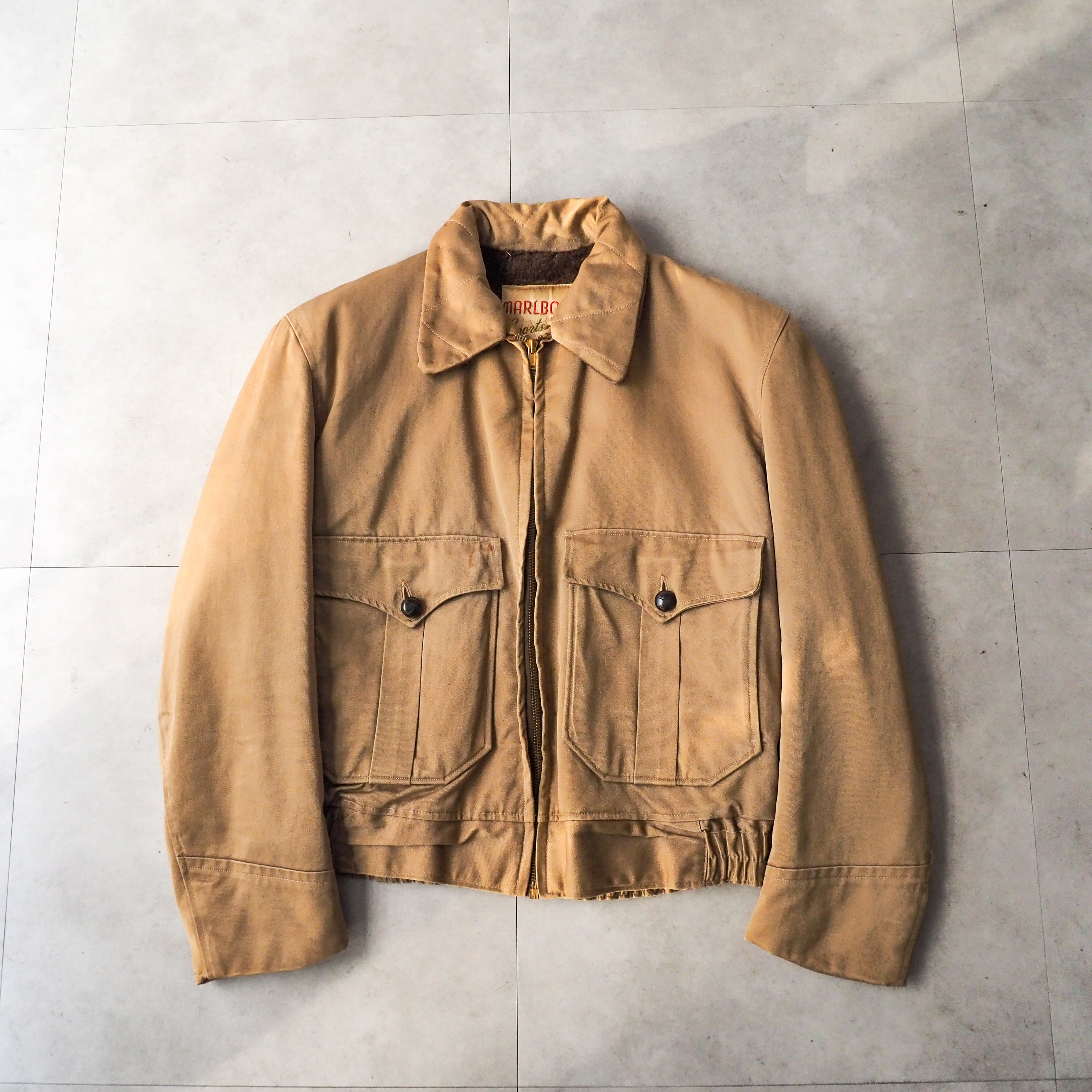 50s usa navy work jacket talon zip vintage 50年代 ネイビー ワーク
