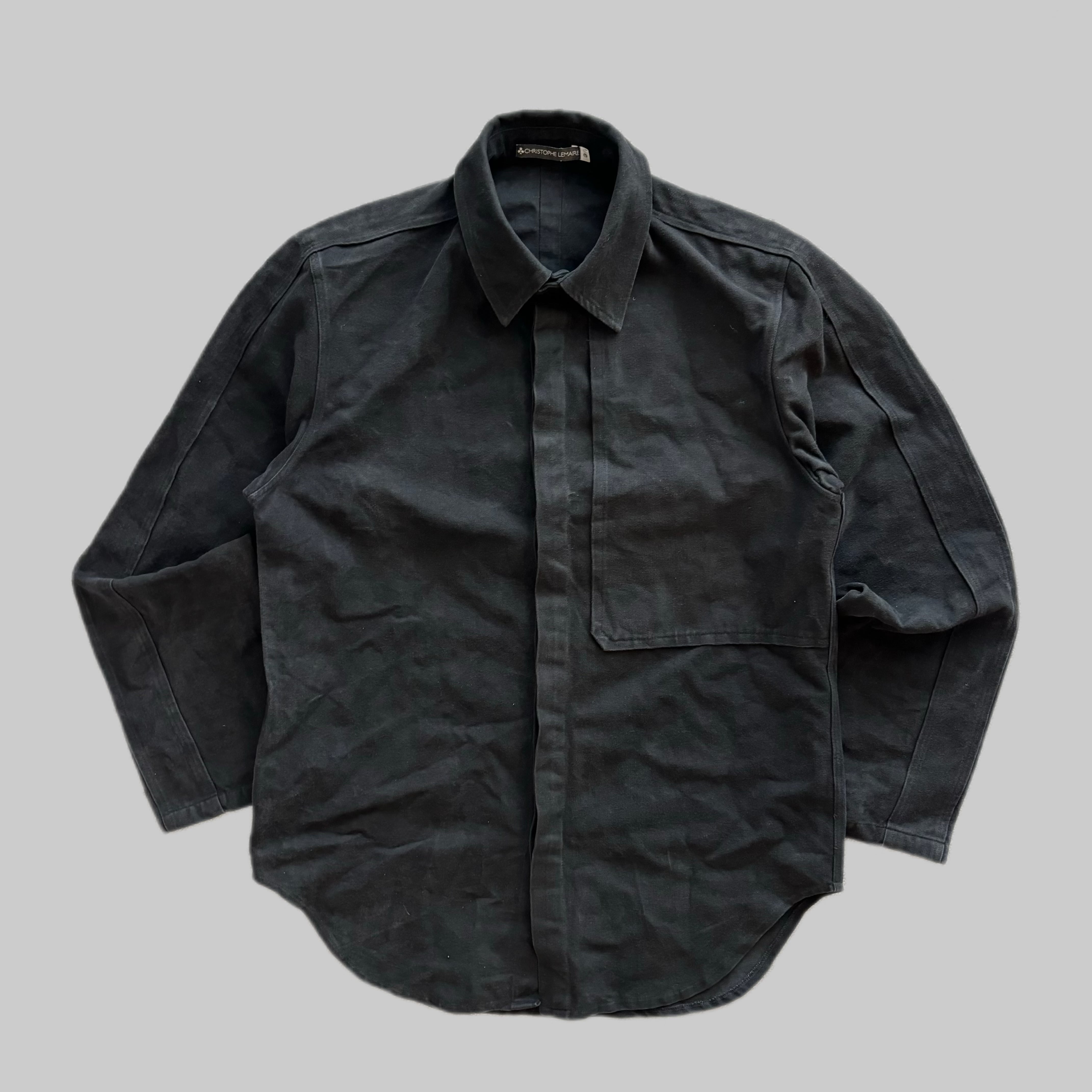 00's CHIRISTOPHE LEMARE denim shirts jacket