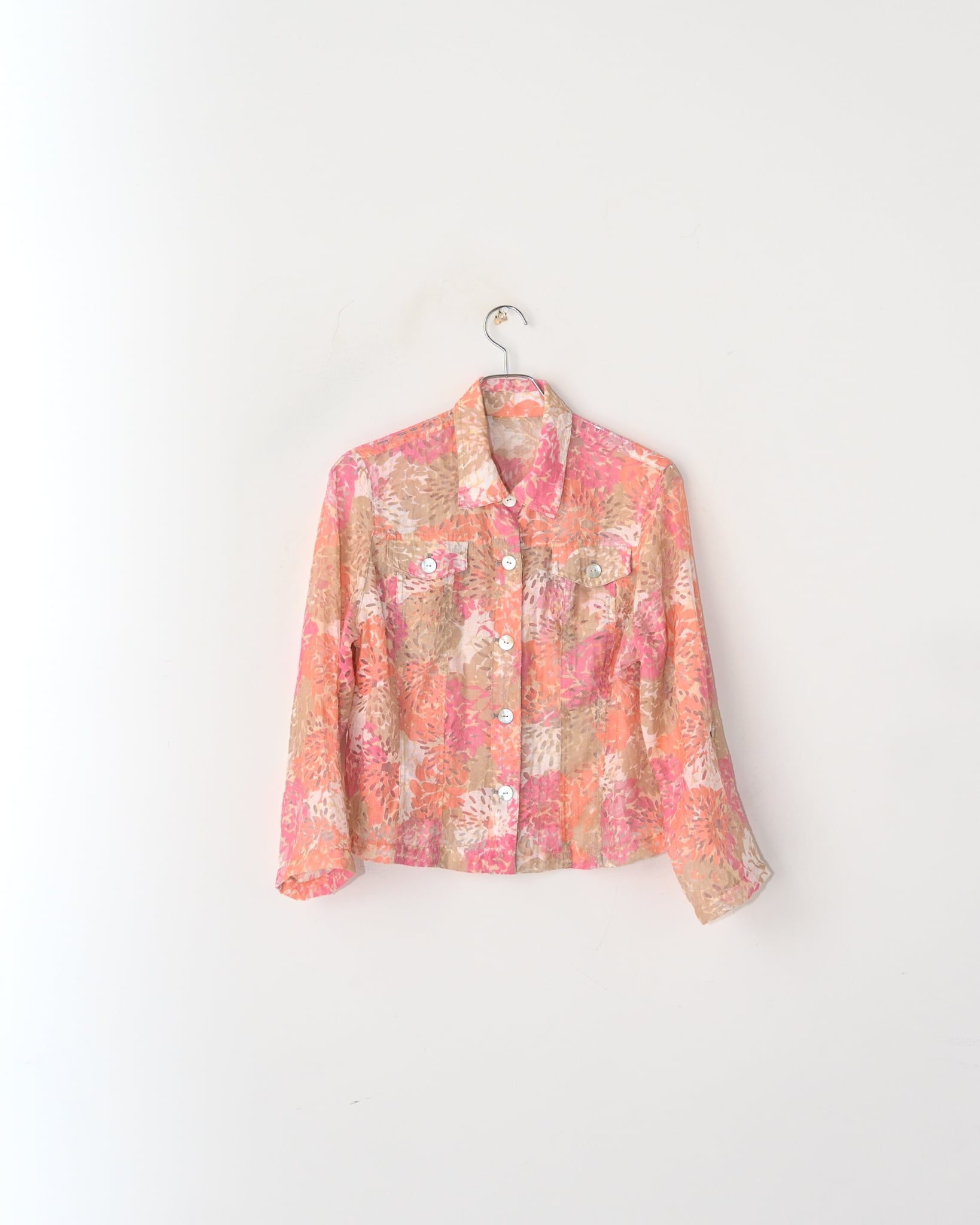 SEE-THROUGH DESIGN JACKET