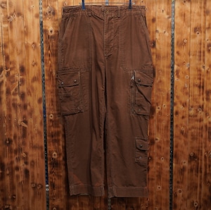 ralphlauren カーゴパンツ W35L30/ラルフローレン ピケ素材 コーデュロイ ブラウン
